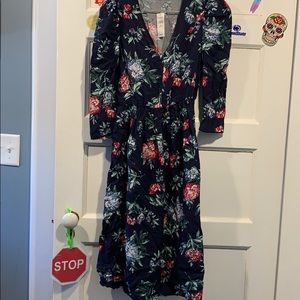 Banana Republic petite XS dress elastic waist